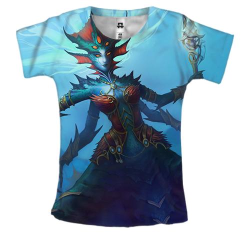 Жіноча 3D футболка Underwater queen