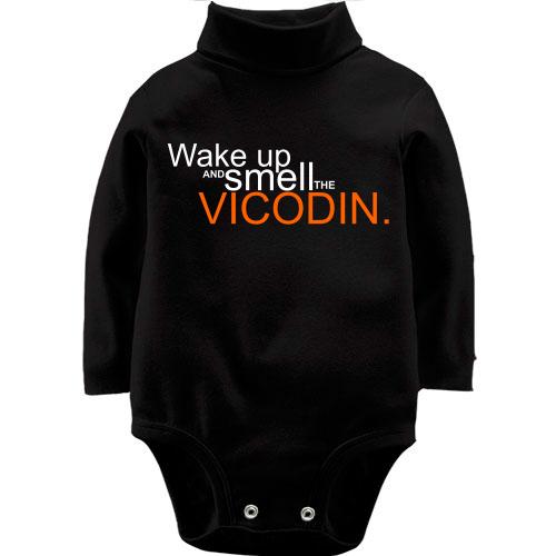 Дитячий боді LSL Wake up and smell Vicodin