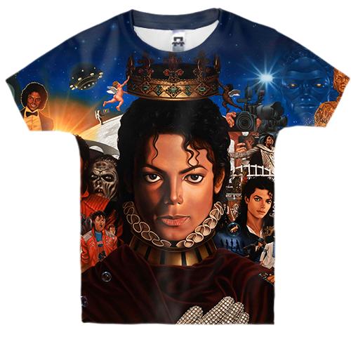 Детская 3D футболка Michael Jackson