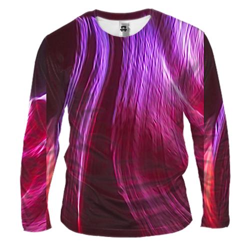 Чоловічий 3D лонгслів Neon strands
