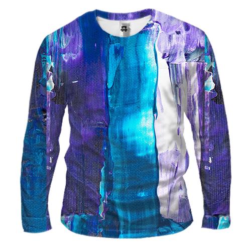 Чоловічий 3D лонгслів Multicolor abstraction 8