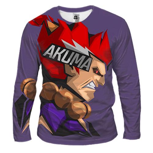 Мужской 3D лонгслив Akuma