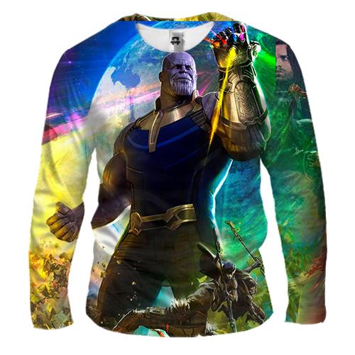 Чоловічий 3D лонгслів Infinity War
