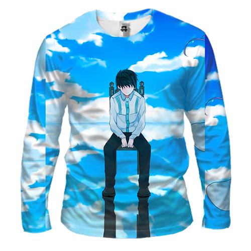 Мужской 3D лонгслив Kaneki and Toka