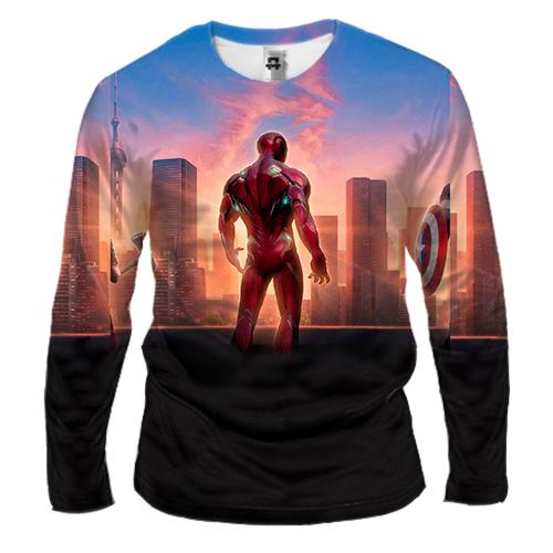 Мужской 3D лонгслив Avangers.
