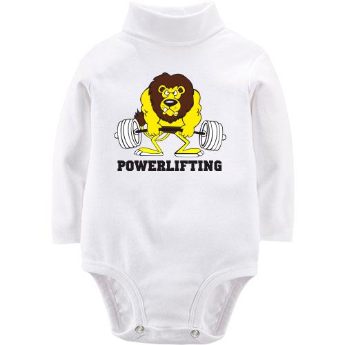 Детский боди LSL Powerlifting lion