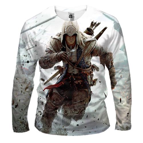 Чоловічий 3D лонгслів Assassin's Creed.