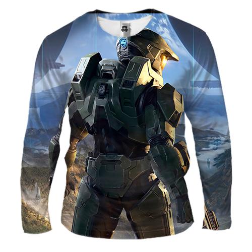 Чоловічий 3D лонгслів Halo Infinite.