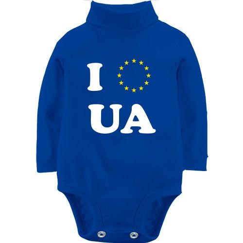Детский боди LSL Люблю Европейскую Украину