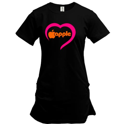Подовжена футболка Love Apple