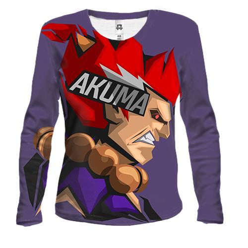 Женский 3D лонгслив Akuma