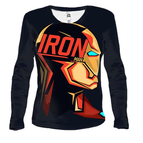 Жіночий 3D лонгслів IRONman