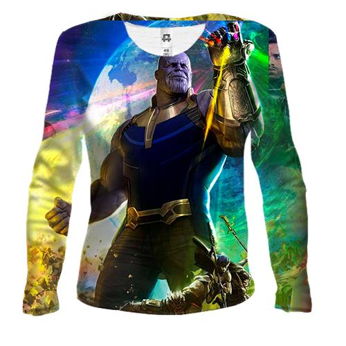 Жіночий 3D лонгслів Infinity War