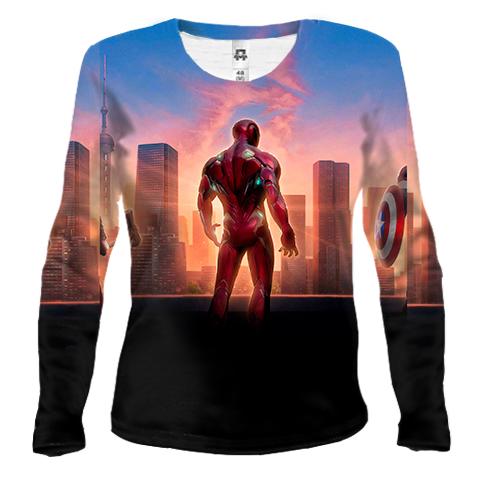 Жіночий 3D лонгслів Avangers.