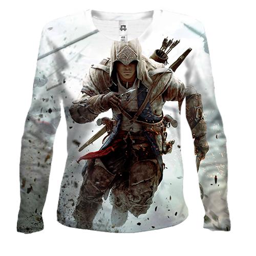 Жіночий 3D лонгслів Assassin's Creed.