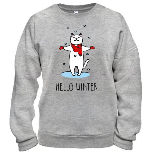 Світшот Hello winter
