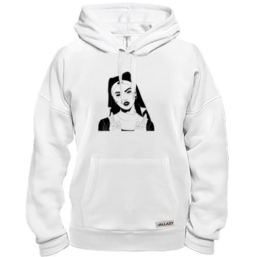 Толстовка Nun with black eyes