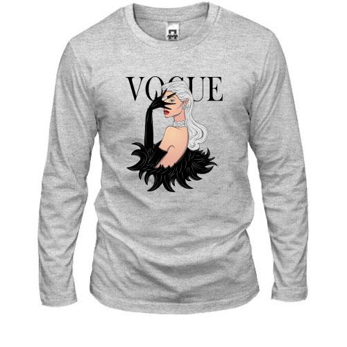 Лонгслів VOGUE blonde girl 1