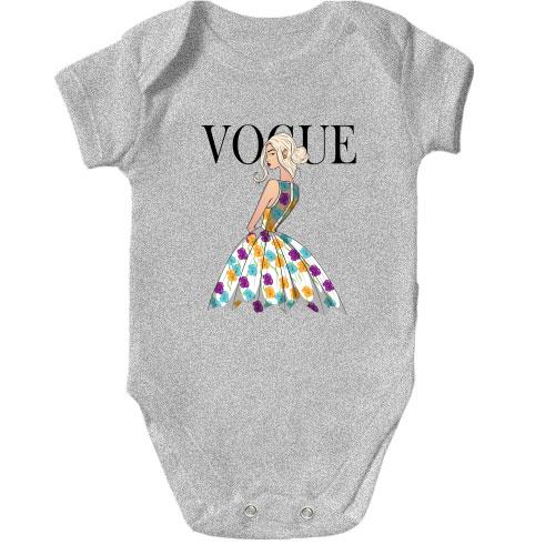 Детский боди VOGUE blonde girl