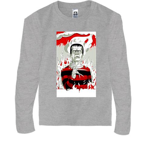 Детский лонгслив Fredy Krueger