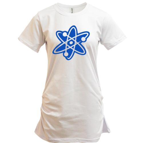 Подовжена футболка The Big Bang logo