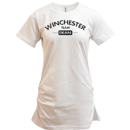 Подовжена футболка  Winchester Team - Dean