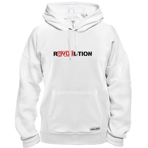 Толстовка с надписью REVOLUTION LOVE (2)
