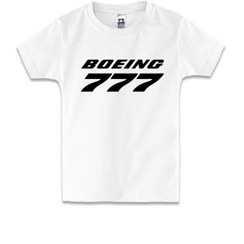 Дитяча футболка Boeing 777 лого