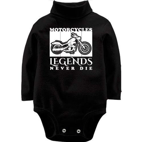 Детский боди LSL Motorcycles - Legends never die