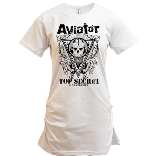 Удлиненная футболка Aviator TOP Secret