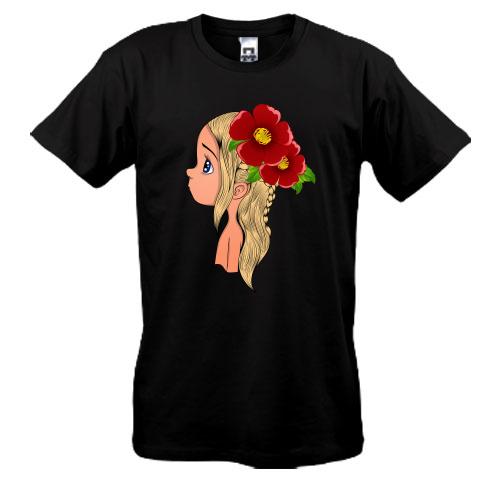 Футболка Baby with flowers 2