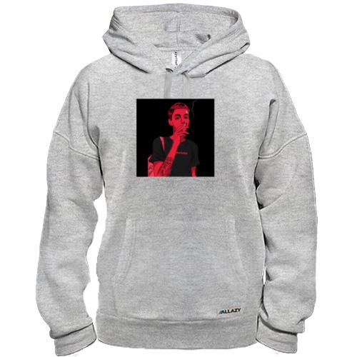 Худи Red girl smokes