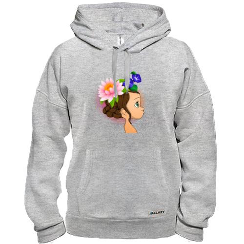 Толстовка Baby with flowers
