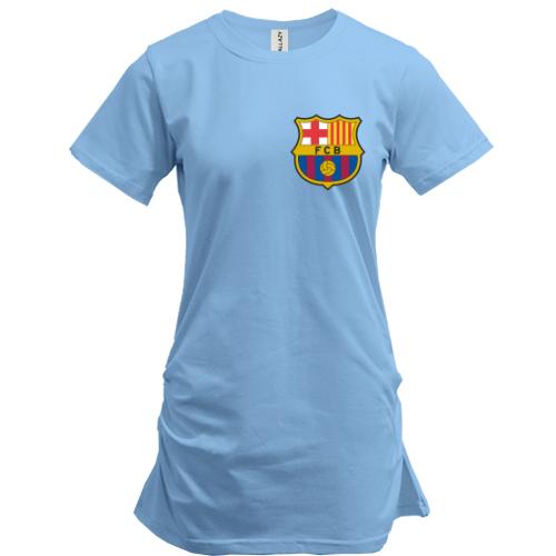 Подовжена футболка Барселони