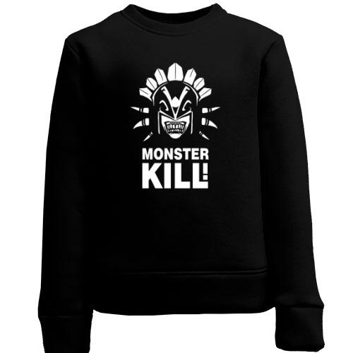 Детский свитшот Monster kill