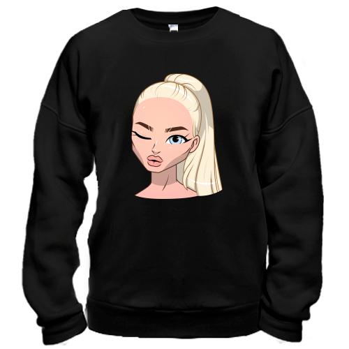 Свитшот Art. Blonde wink