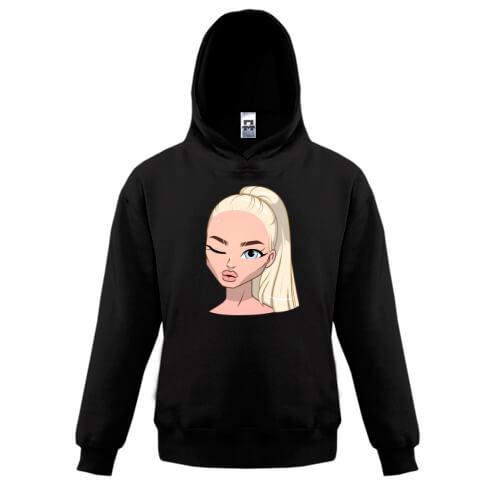 Детская толстовка Art. Blonde wink