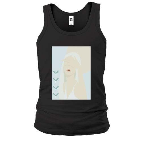 Мужская майка Blonde art ..