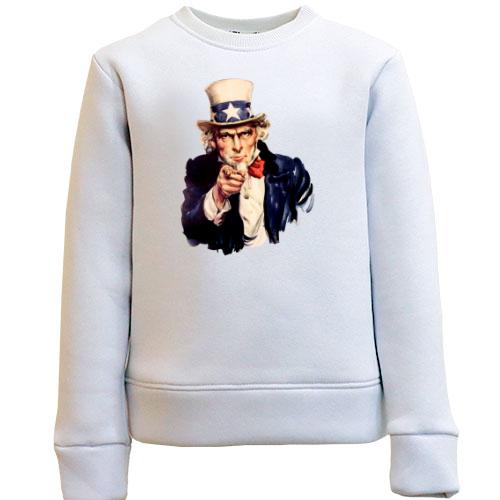 Детский свитшот Дядя Сэм (Uncle Sam)