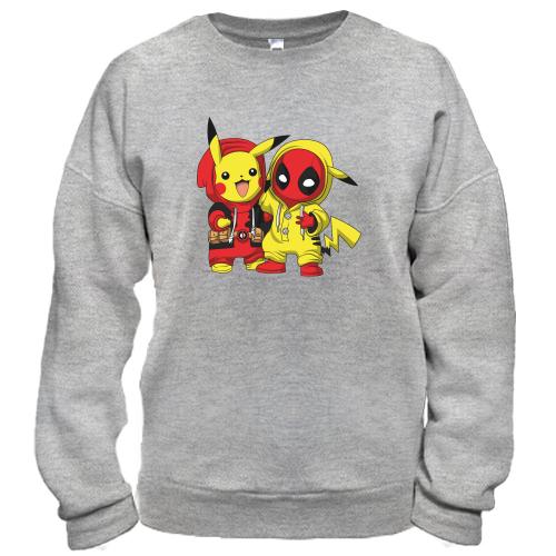 Свитшот Stitch and mickey mouse