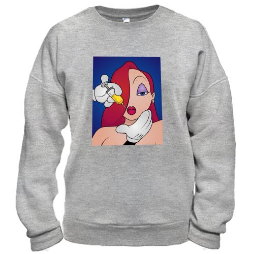 Свитшот Jessica Rabbit 18+