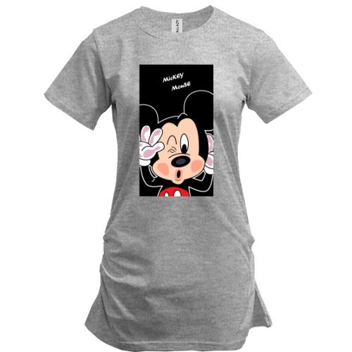 Подовжена футболка Mickey mouse baby