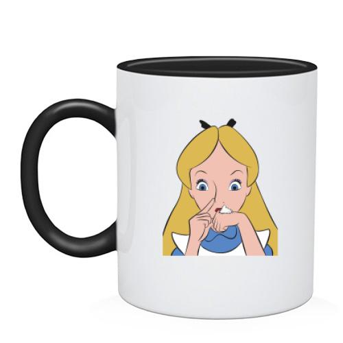 Чашка Alice 18+