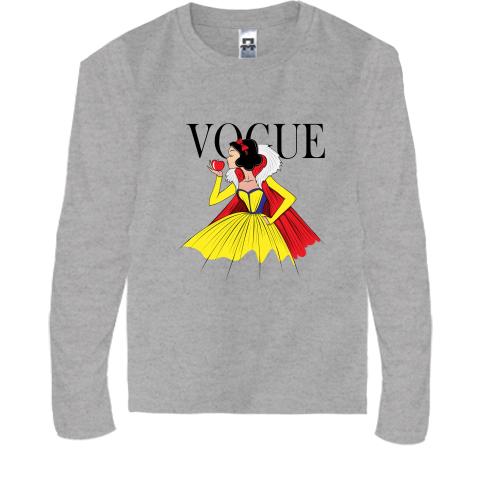 Детский лонгслив VOGUE Snow White
