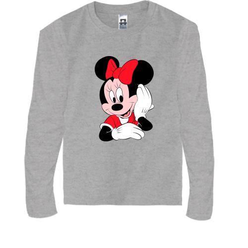 Дитячий лонгслів Minnie Mouse smiles.