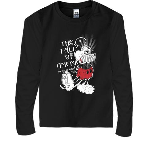 Дитячий лонгслів Mickey Mouse The Fall of America