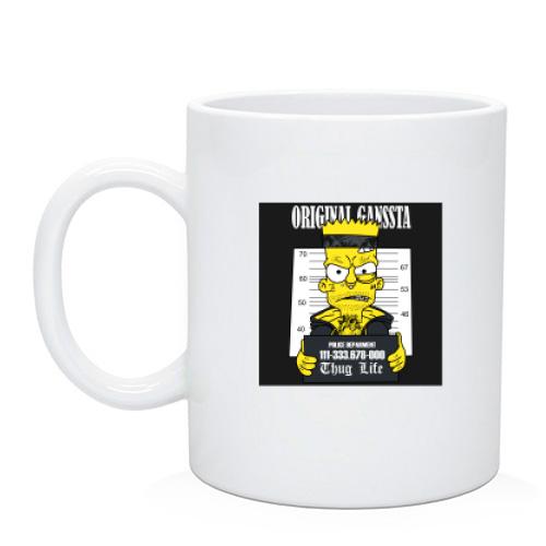 Чашка Bart original gangssta