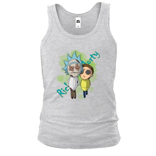 Мужская майка Rick and Morty dolls