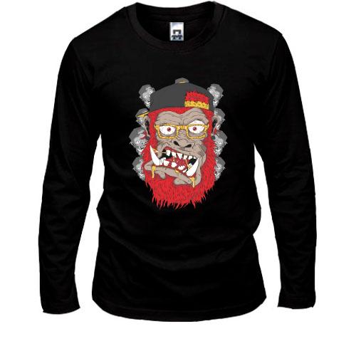 Лонгслів Gorilla with red beard