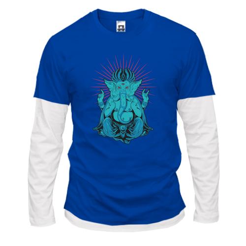 Комбінований лонгслів Elephant Buddha